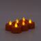 Orange LED Tealight Candles by Ashland&#xAE;, 6ct.